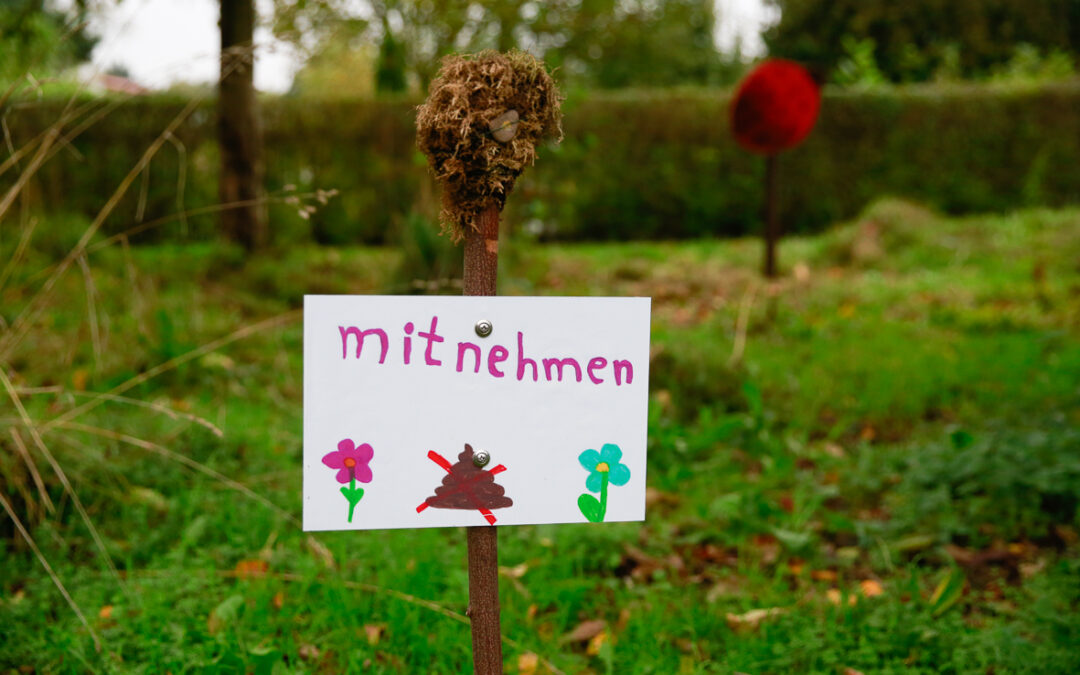 Die Klima Kids stellen aus