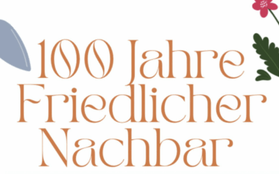 Bilder für unsere Festzeitschrift 100 Jahre Friedlicher Nachbar